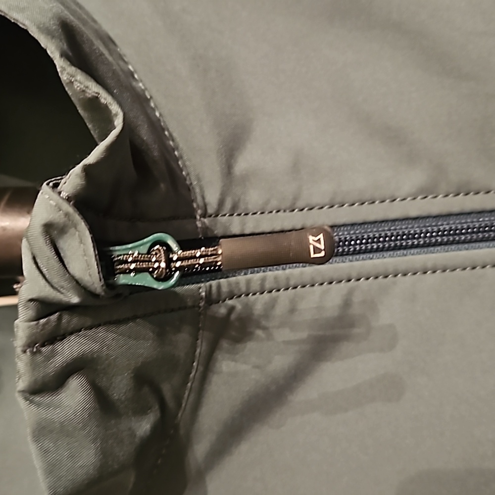 Cutter & Buck Men's CB Wind Rain WeatherTec Beacon Full Zip Jacket sz 5TG Coat - Picture 9 of 12